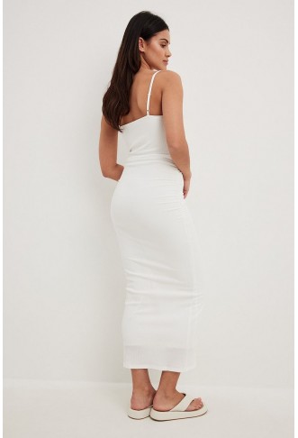 Structured Side Rouched Dress