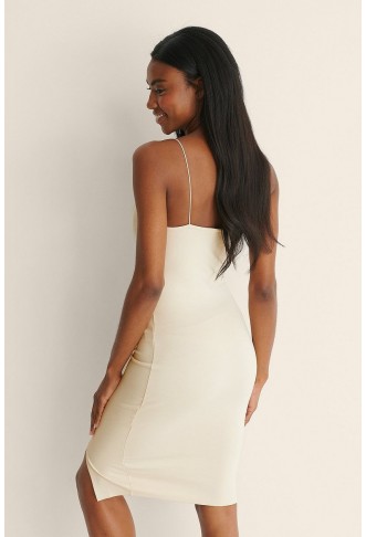 Asymmetric Thin Strap Short Dress