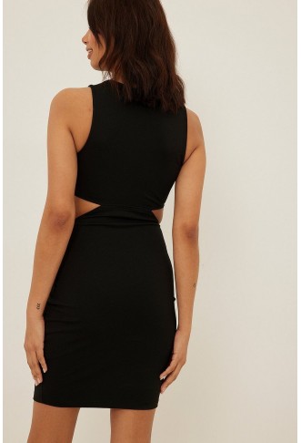 Cut Out Detail Mini Dress