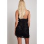 Feather Mini Dress