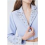 Embellished Stretch Woven Cropped Jacket