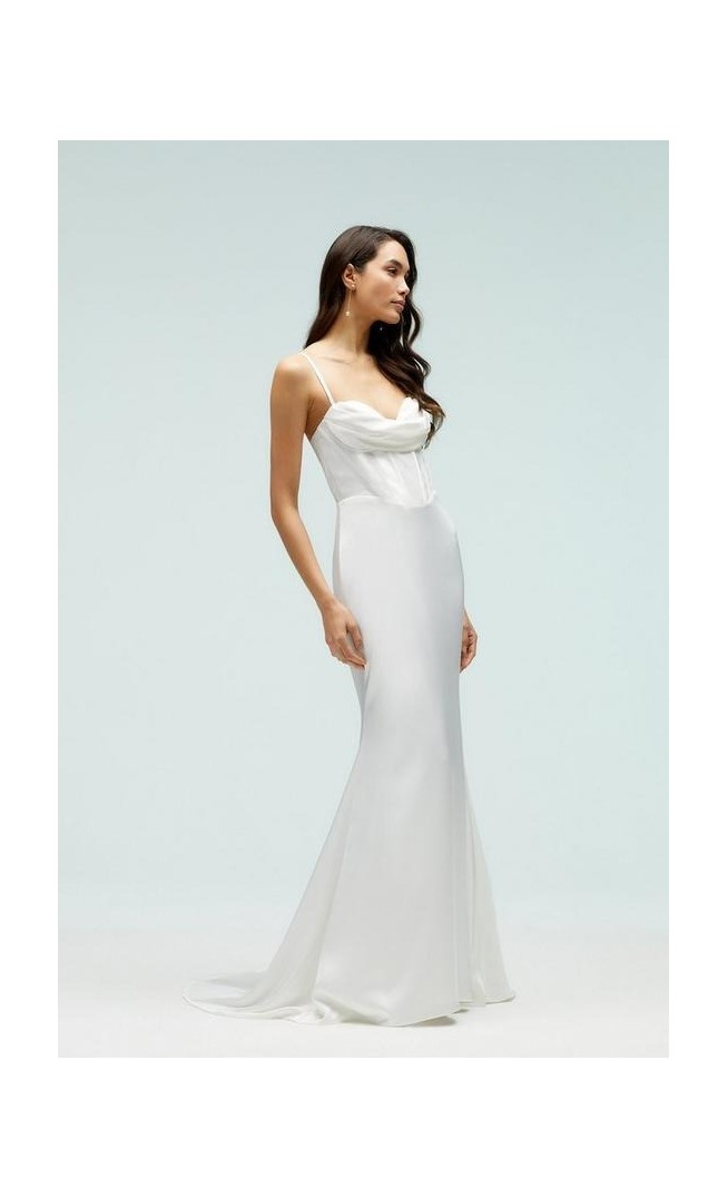 Corset Fishtail Bridal Maxi Dress