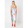 Petite Twist Front Pencil Dress In Print