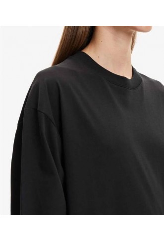 SAMSOE SAMSOE CHROME L/S DRESS IN BLACK