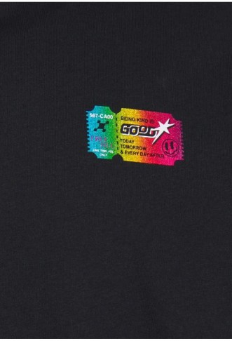 GRAPHIC TEE WITH FOIL TICKET