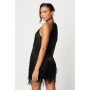 Sophie Habboo Beaded Fringe Mini Dress