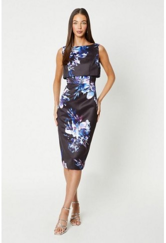 Double Layer Pencil Dress