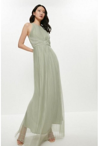 All Over Pleated Bridesmaid...