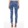 Skinny jeans with all over print