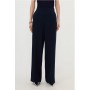 Compact Stretch Essential Tailored High Waist Wide Leg Trousers