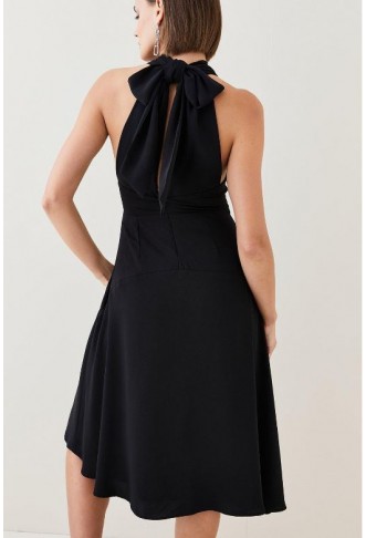 Soft Tailored Sleeveless Midi Dress