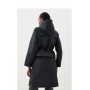 Faux Fur Lined Hybrid Longline Trench Coat