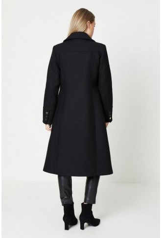 Premium Italian Wool Mix Coat