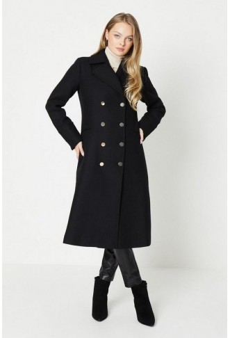 Premium Italian Wool Mix Coat