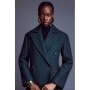 Italian Manteco Wool Strong Shoulder Anti Fit Coat