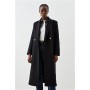 Belted Midi Wrap Coat