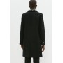 Premium Wool Diamante Lapel Sb Coat