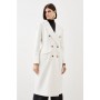 Italian Manteco Wool Hourglass Coat