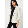 Petite Ruched Sleeve Blazer