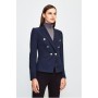 Tailored Button Military Blazer