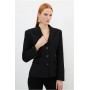 Compact Stretched Tailored Darted Blazer