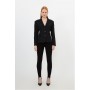 Compact Stretched Tailored Darted Blazer