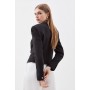 Compact Stretch Tailored Military Blazer