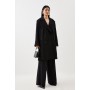 Italian Manteco Wool Cape Over Coat