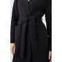 Italian Manteco Wool Belted Collared Coat