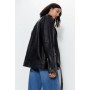 Real Leather Belted Biker Jacket