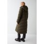 Teddy Lined Padded Maxi Duvet Coat