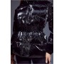 High Shine Hooded Detachable Puffer Coat