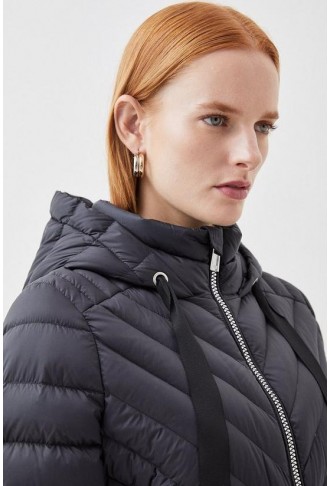 Real Down Packable Coat