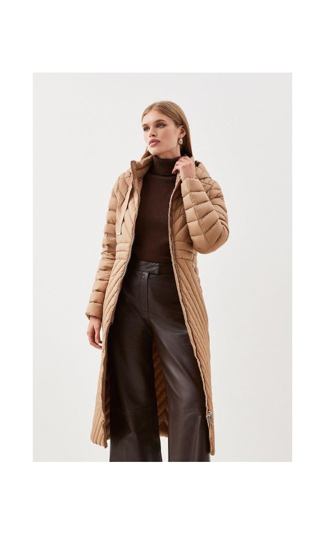 Petite Lightweight Longline Packable Coat