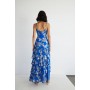 Sparkle Jacquard Ruffle Maxi Dress