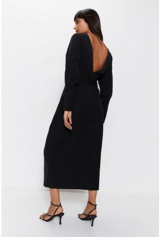 Tailored Midi Dress