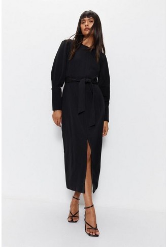 Tailored Midi Dress