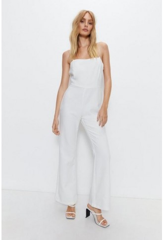 Premium Pearl Strap Jumpsuit