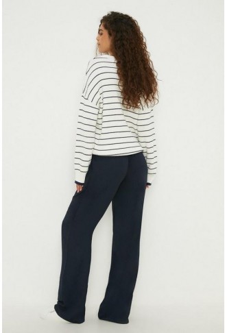 Tall Pull On Wide Leg Trousers