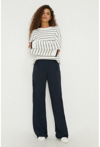 Tall Pull On Wide Leg Trousers