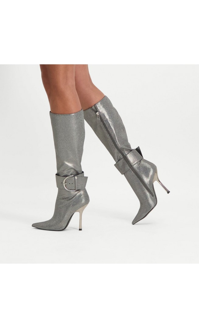 PRIYANKA BOOT SILVER