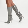 PRIYANKA BOOT SILVER