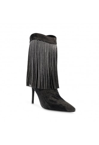 DELRAY BOOTIE BLK DENIM