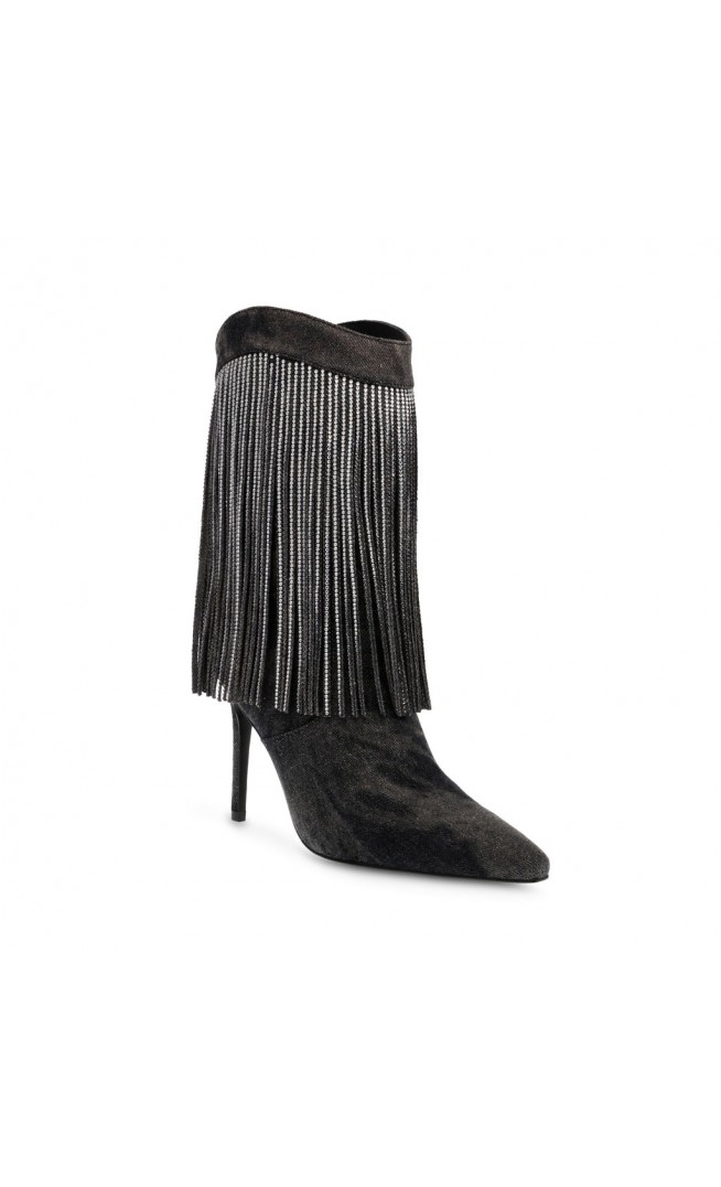 DELRAY BOOTIE BLK DENIM