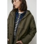 Padded Winter Longline Parka Coat