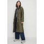 Padded Winter Longline Parka Coat