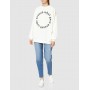 NA-KD Women's Karma Printed Sweater Sweatshirt