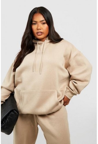 PLUS OVERSIZED OVER THE HEAD HOODIE