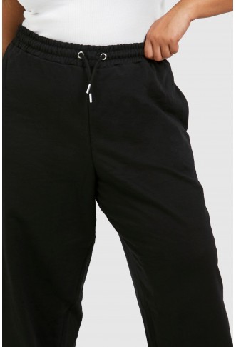 PLUS BASIC CUFFED HEM JOGGERS