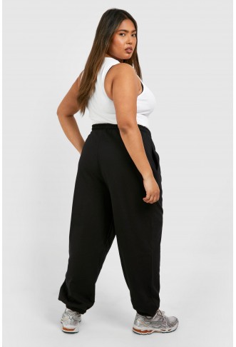 PLUS BASIC CUFFED HEM JOGGERS